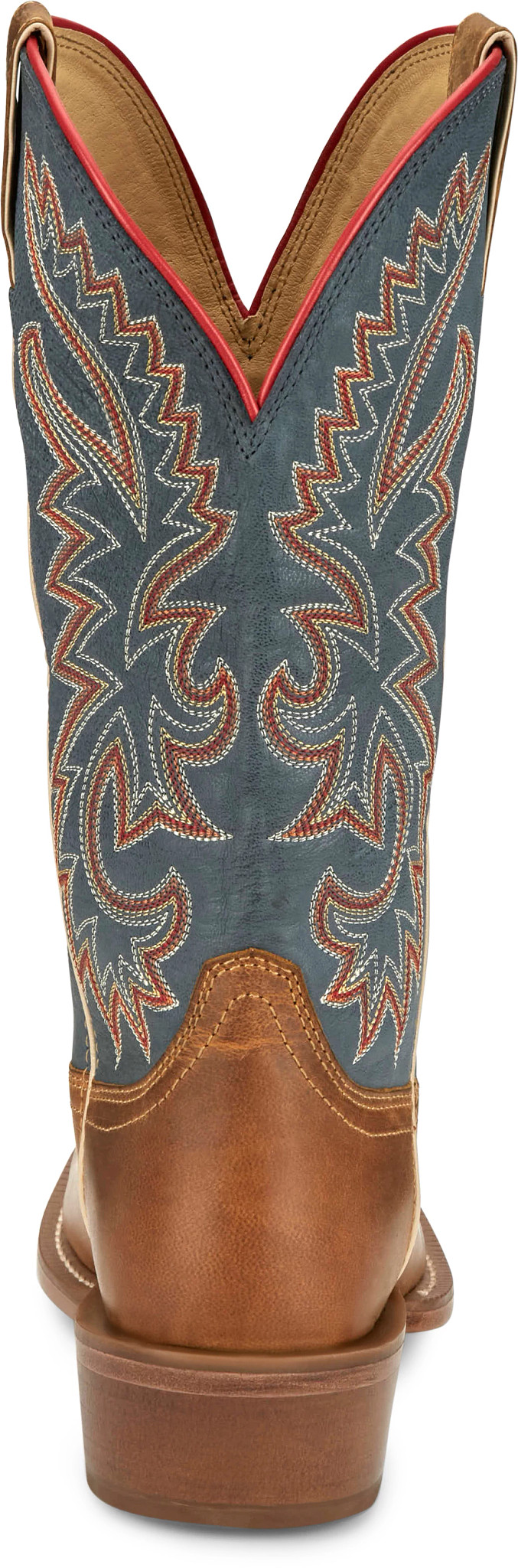 Nocona Women's Hero Naida Blue Square Toe Western Boots