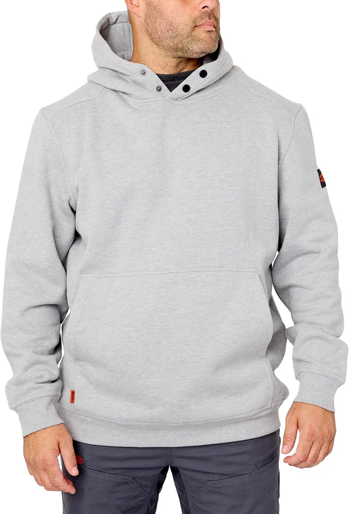Brunt Workwear Shevlin Hoodie shown in Light Grey Heather (Grey)