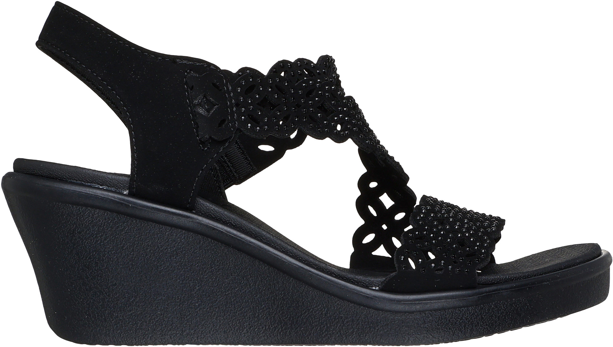 Women's Skechers Cali Rumble On Sassier Dayz shown in Black (Black)