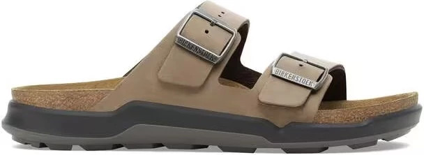 Men's Birkenstock Arizona Crosstown shown in Tobbacco (Brown)