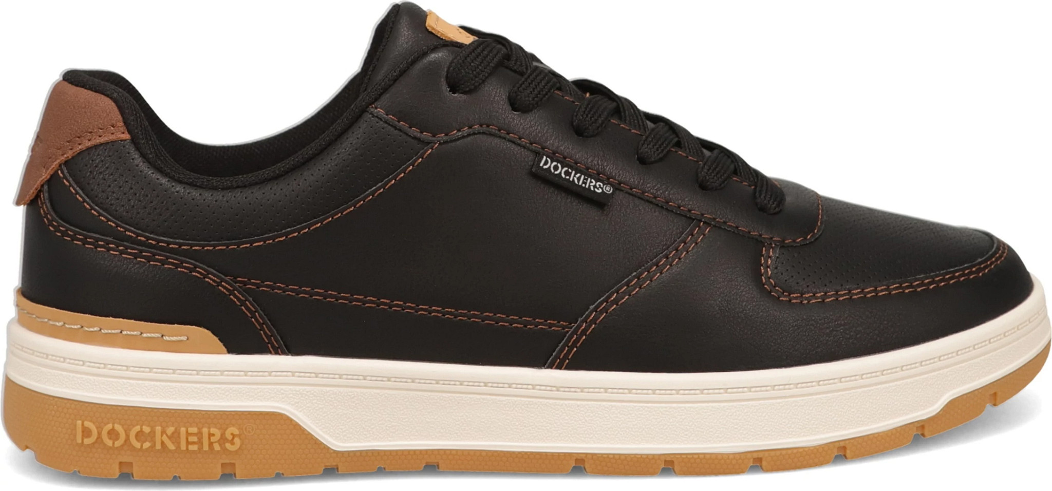 Men's Dockers Frederick shown in Black Tan (Black)