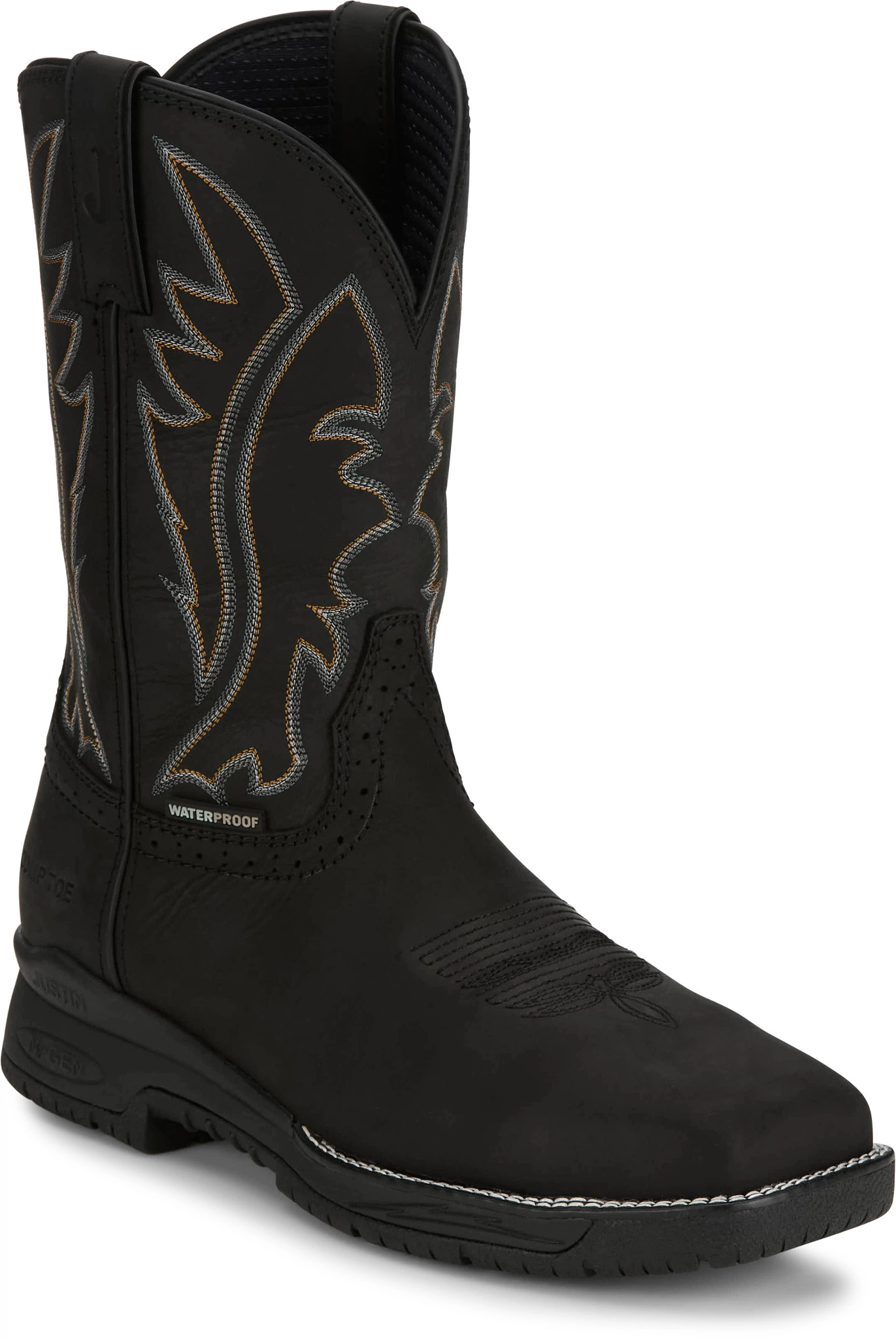 Nitread 11" Waterproof Nano Comp Toe  se muestra en la Black (Negro)