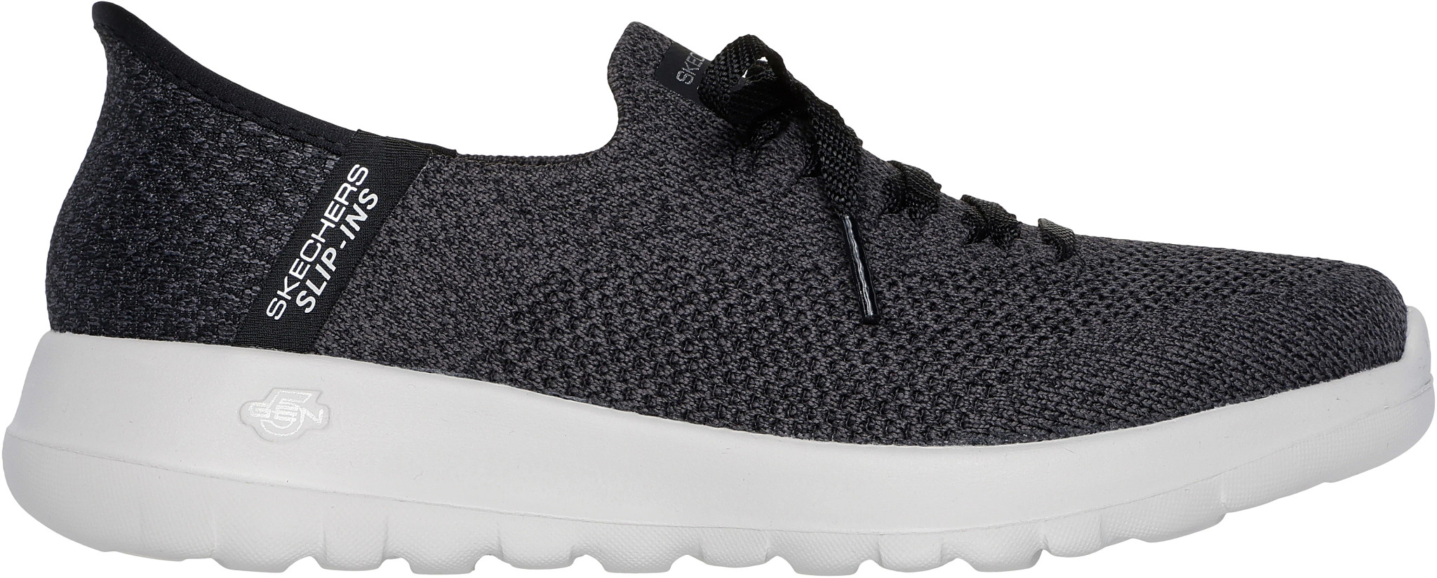 Women's Skechers Slip-Ins GOwalk Joy Abby shown in Black (Black)