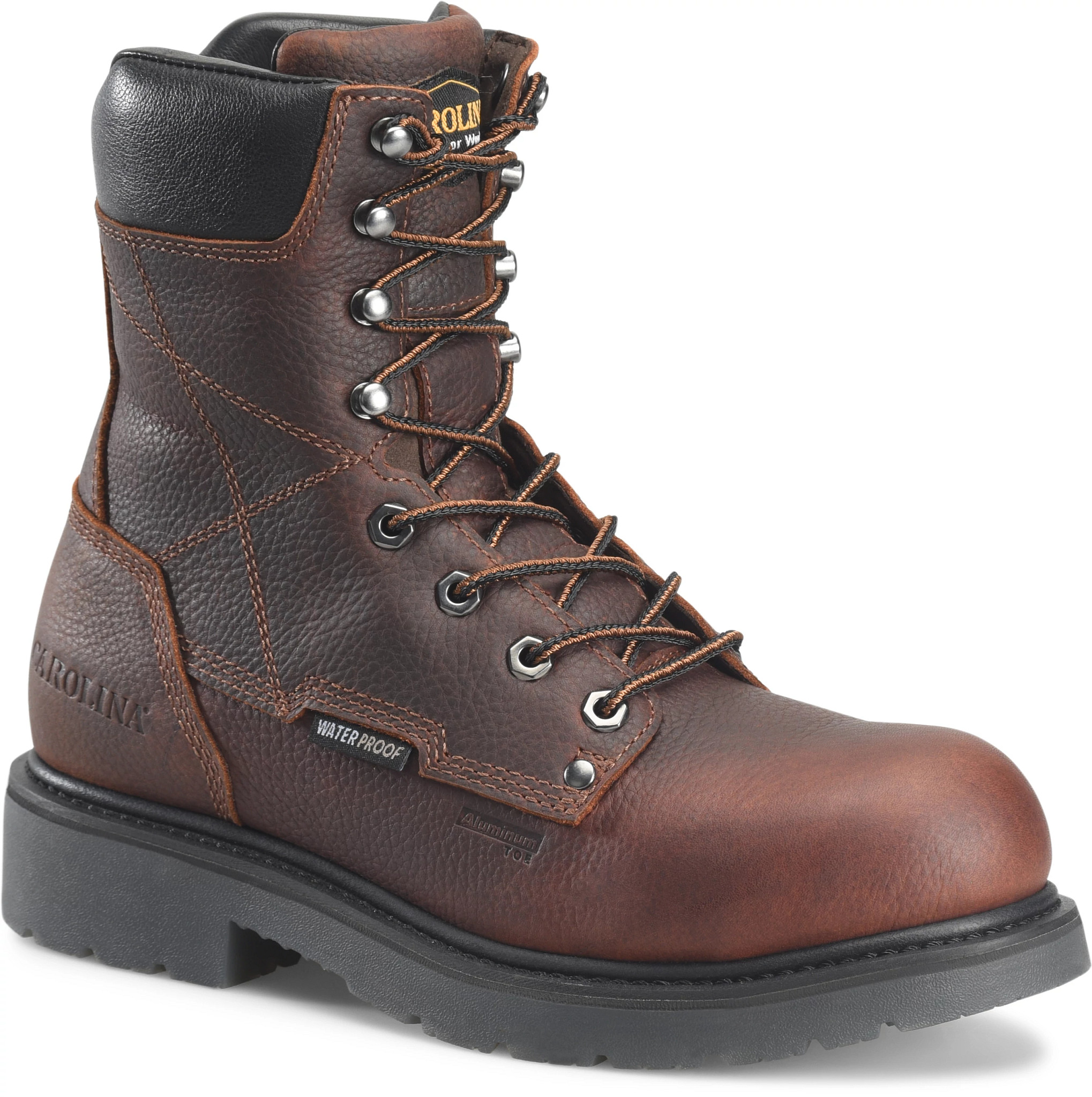 Dice Men s 8 Aluminum Toe Waterproof Work Boot Carolina Shoe