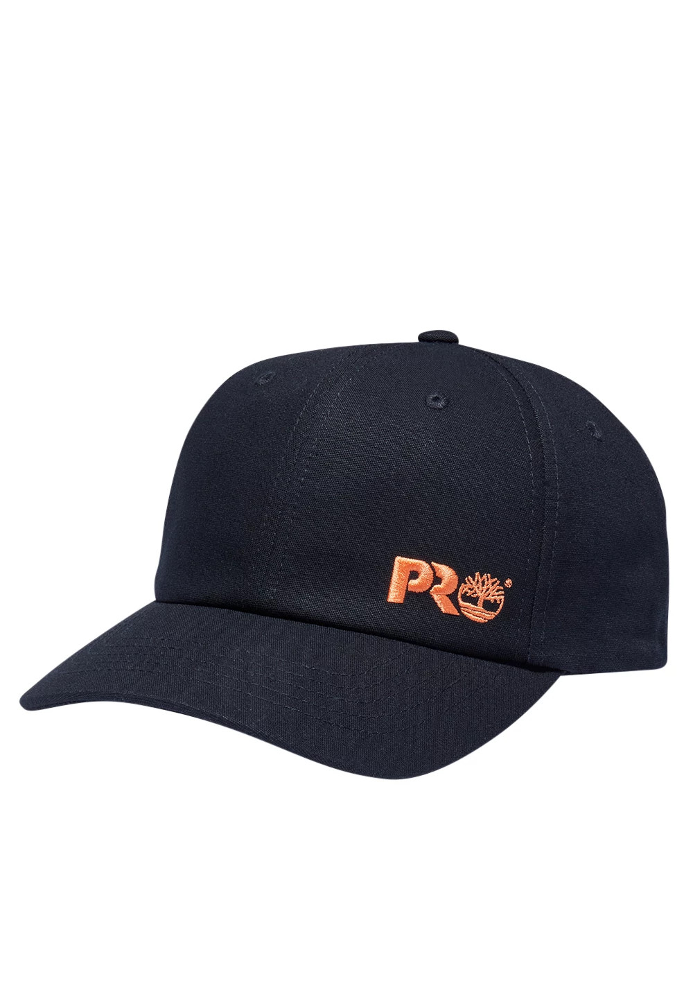 Men's Timberland Pro Embroidered Baseball Cap shown in Black (Black)