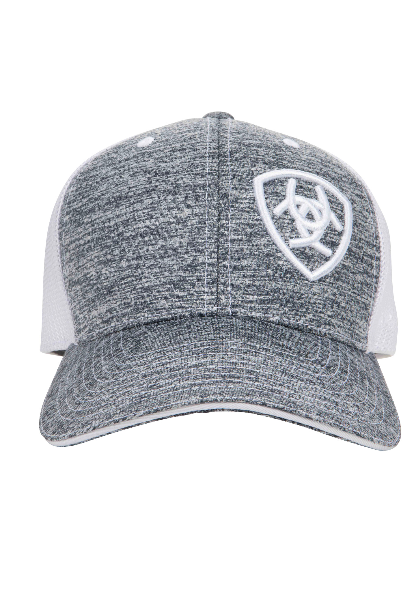 Men's Ariat Cap shown in White (Grey)