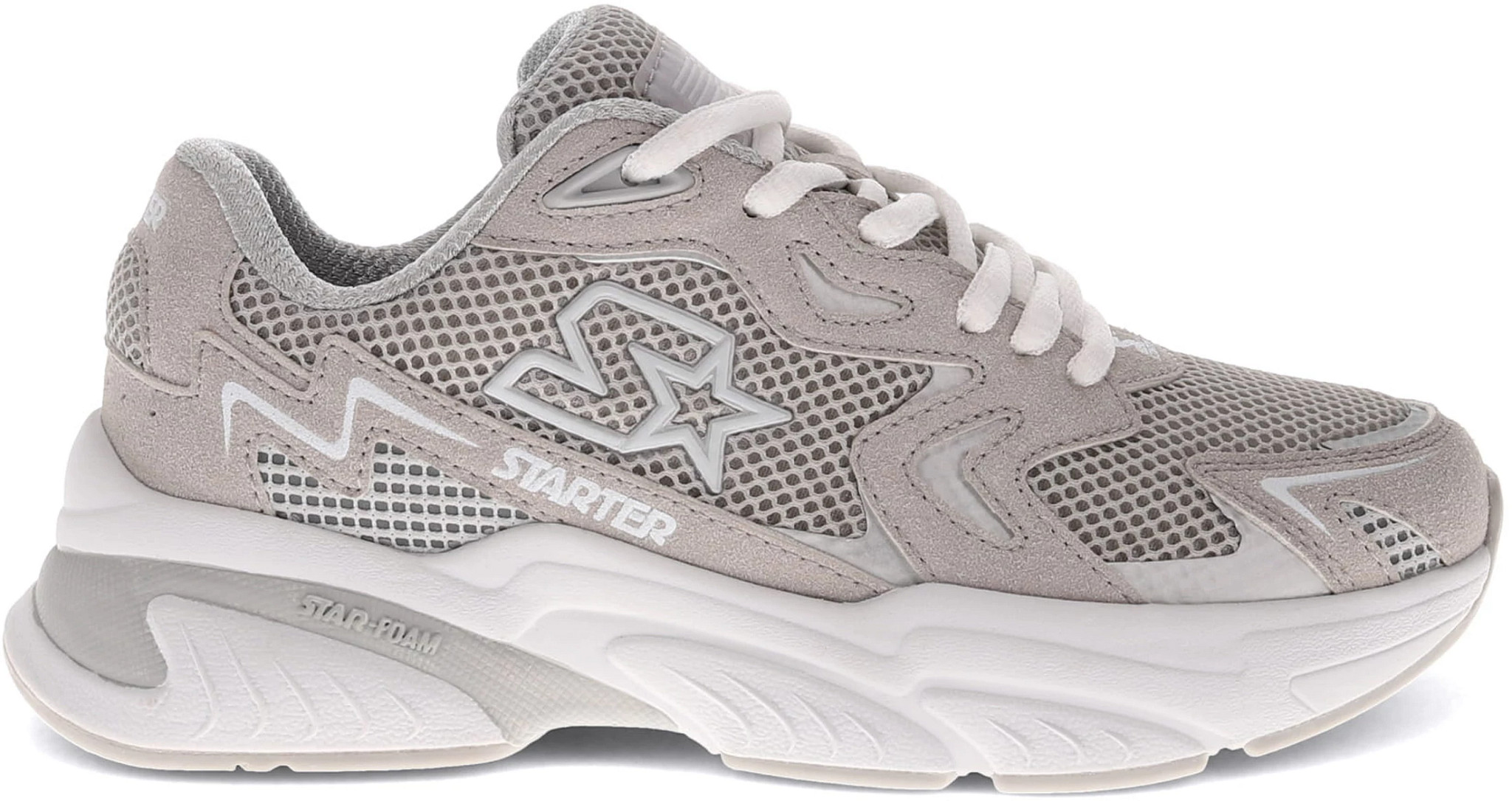 Women's Starter Star Light Runner shown in Grey/White (Grey)