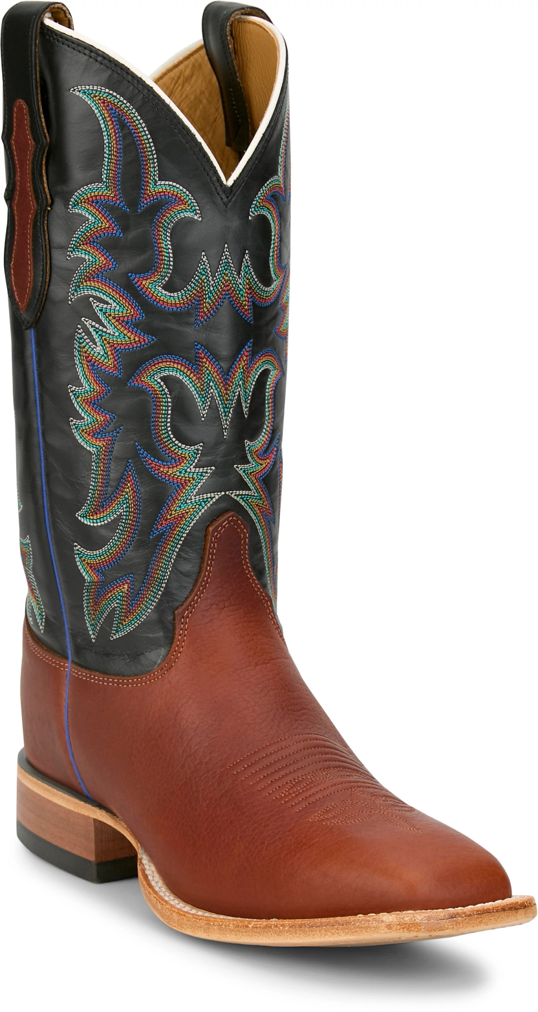 Braxton 13" Western shown in Cognac (Black)