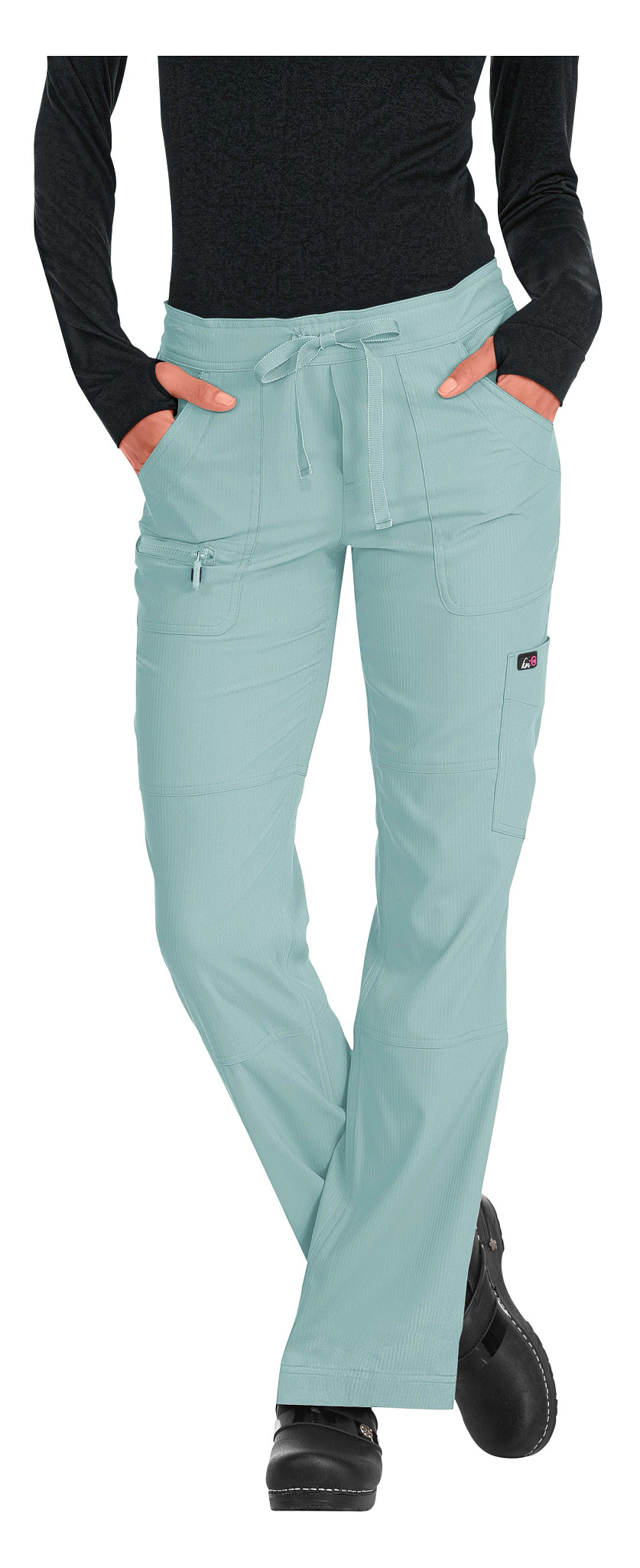 Women's Koi Lite Peace Drawstring Pant shown in Sage (Green)