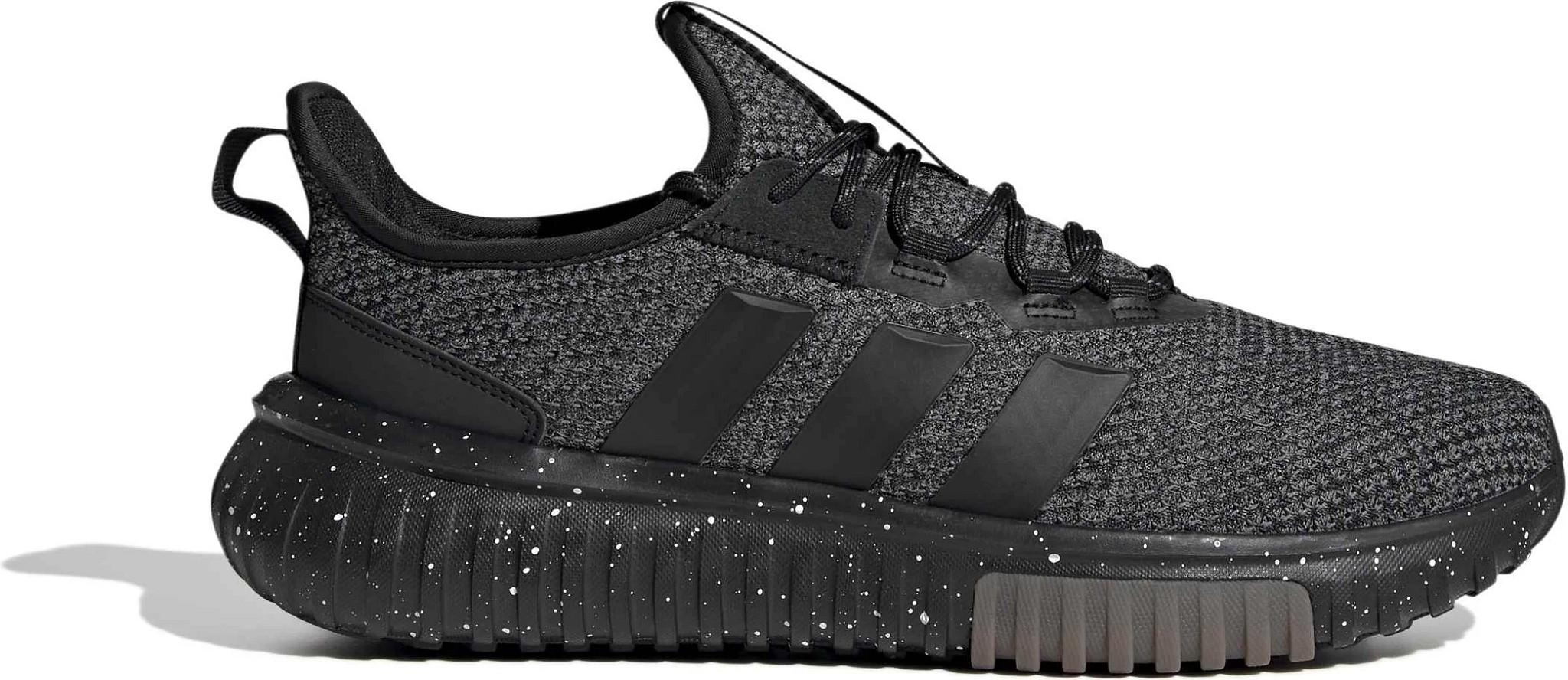 Men's Adidas Kaptir 4.0 Wide Slip On Runner shown in Grey/Black (Grey)