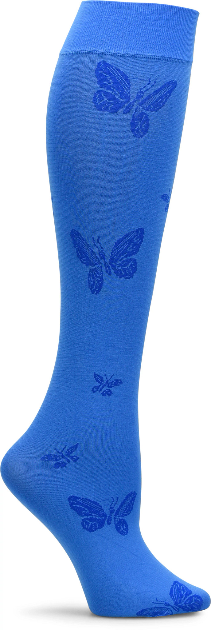 Butterfly Compression Trouser Socks se muestra en la Electric Blue Butterfly (Azul)