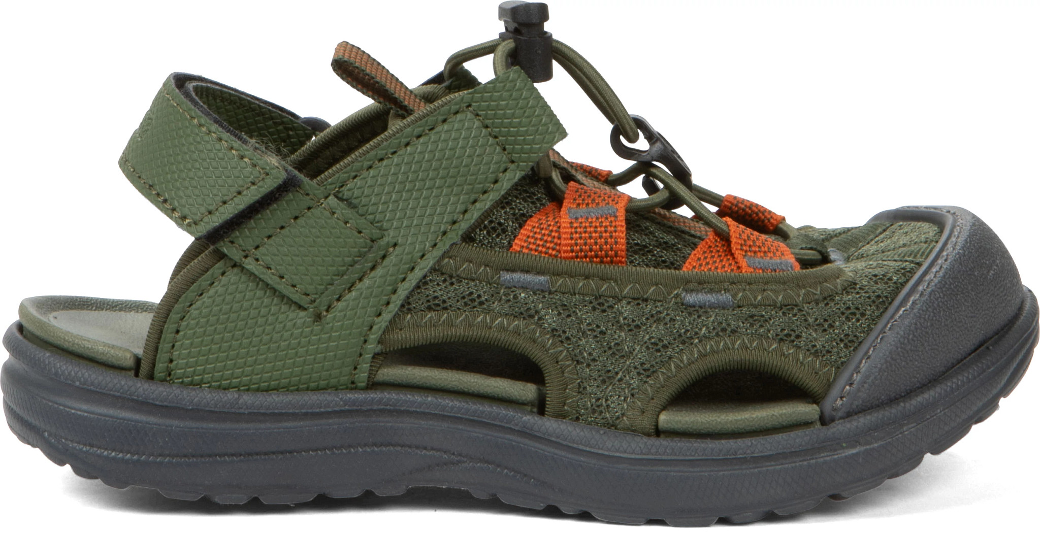 Boy's Northside Rio Vista shown in Olive/Orange (Green)