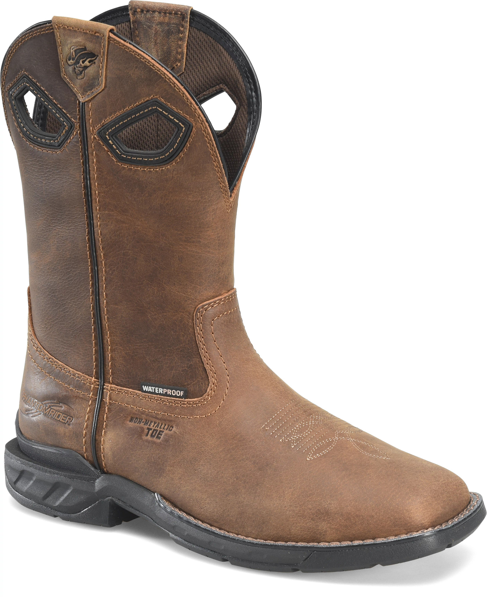 Double h safety outlet toe work boots