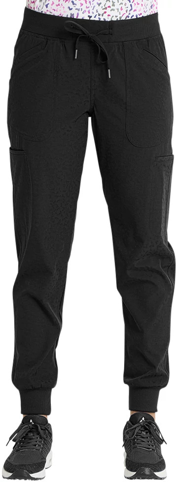 Women's Ava Therese Sheba Jacquard Jogger shown in Black (Black)