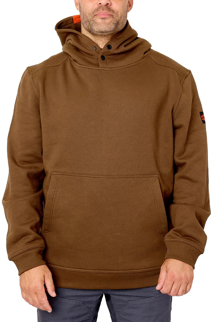 Brunt Workwear Shevlin Hoodie shown in Mud Brown (Brown)