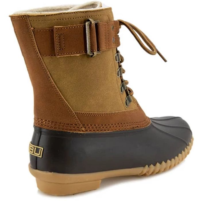 JBU By Jambu Women’s Windsor Waterproof Mid-Calf Boots – Brown/Whiskey, Warm & Stylish