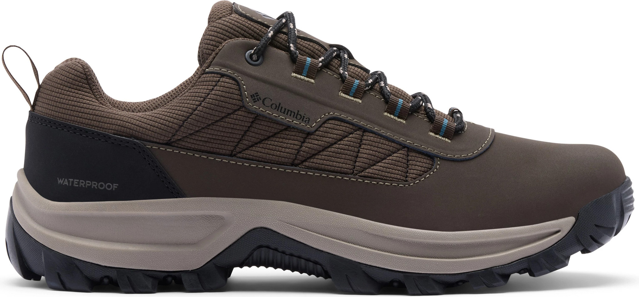 Men's Columbia Transverse Waterproof Hiker shown in Tundra (Brown)