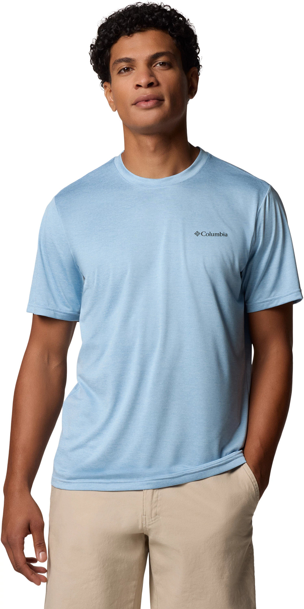 Columbia｜ (Columbia Hike Crew-Black (1990391-397)) Men's Columbia Hike Crew Short Sleeve Shirt | Columbia