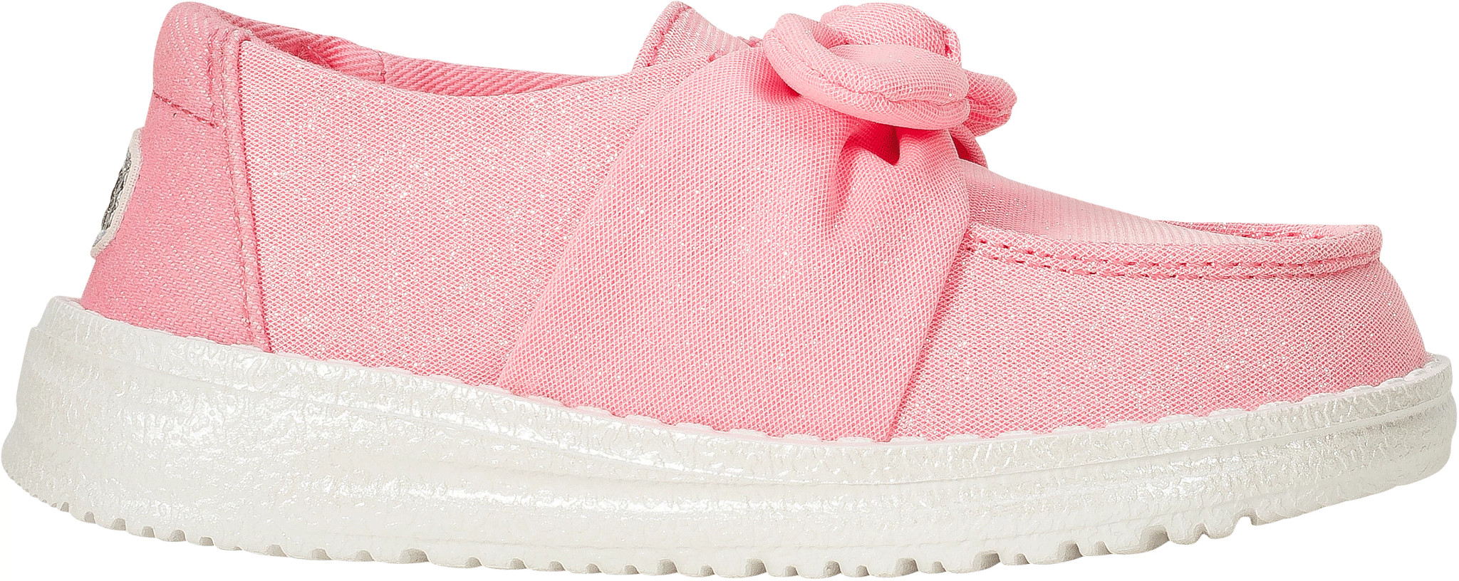 Toddler Girl's Hey Dude Wendy shown in Stardust Pink (Pink)