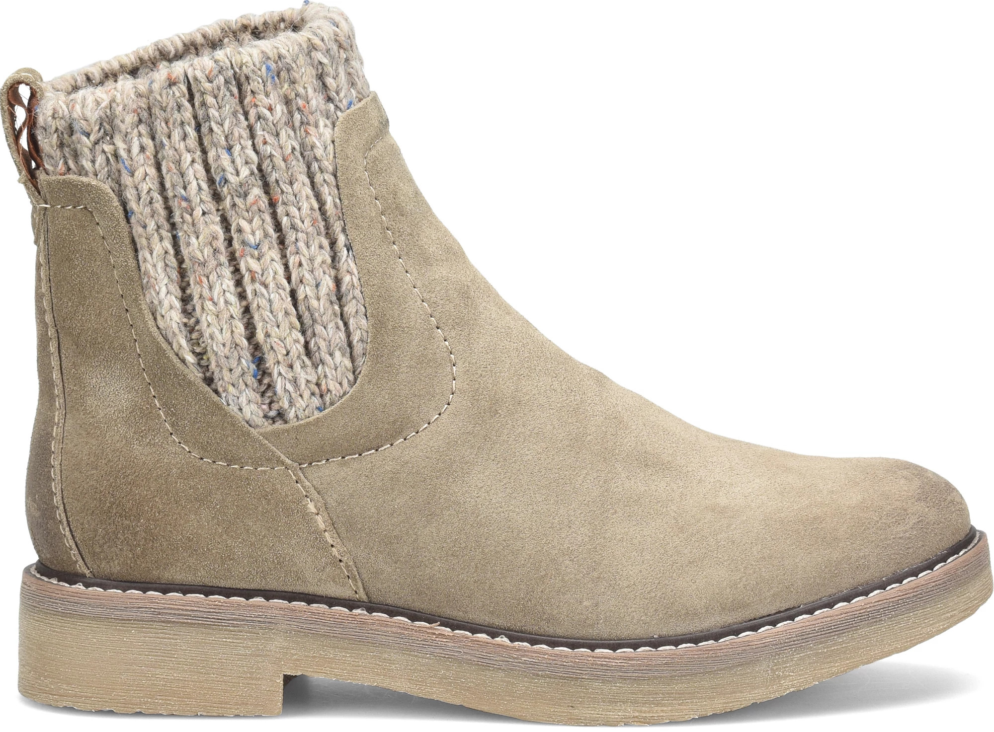 Women's Comfortiva Rawnie shown in Light Taupe Suede (Grey)