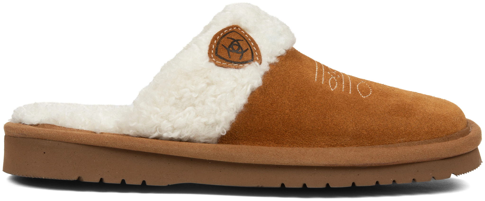 Women's Ariat Jackie Slipper shown in Chestnut (Tan)
