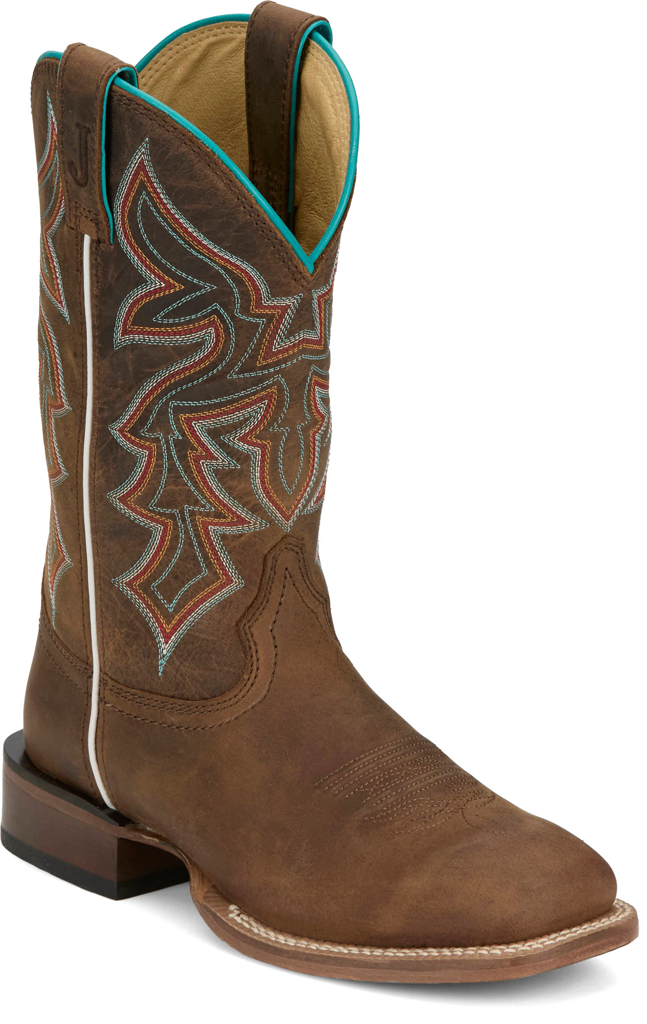 Miss Ellie 11" Western Boot shown in Taupe (Brown)