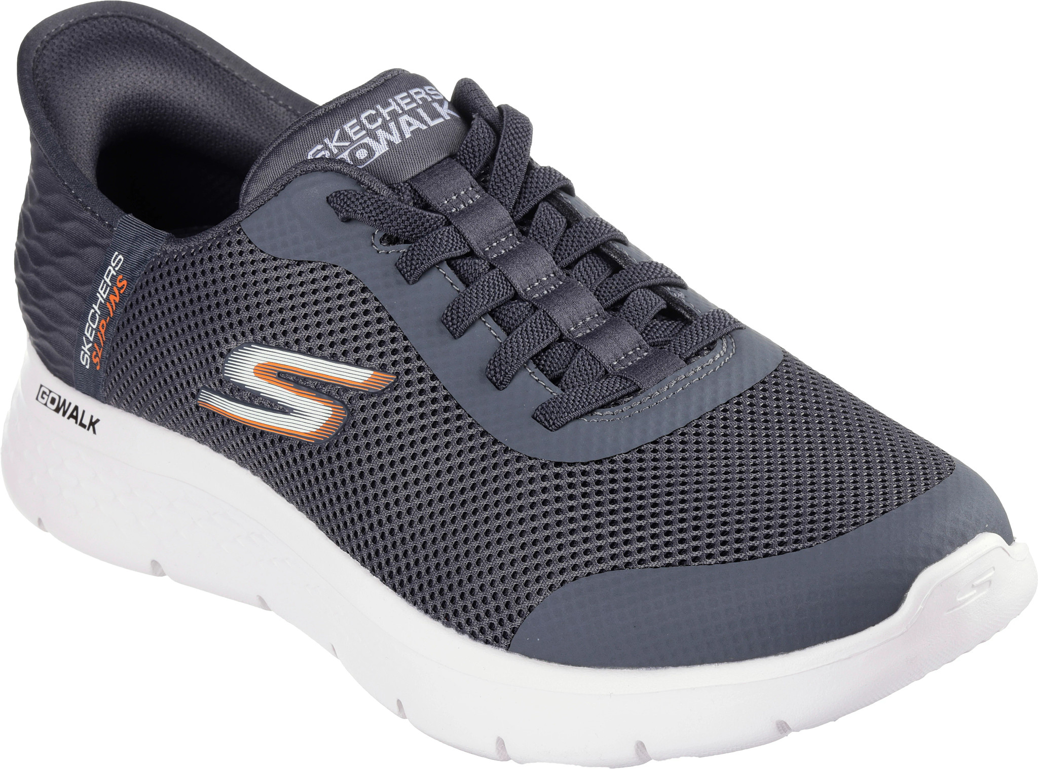 Men's skechers with bungee laces hotsell