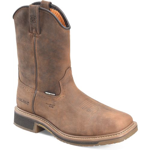 Carolina Anchor Carolina Brand Boots Pull-On Boots Anchor 10" Soft Toe Waterproof Roper Carolina Shoe