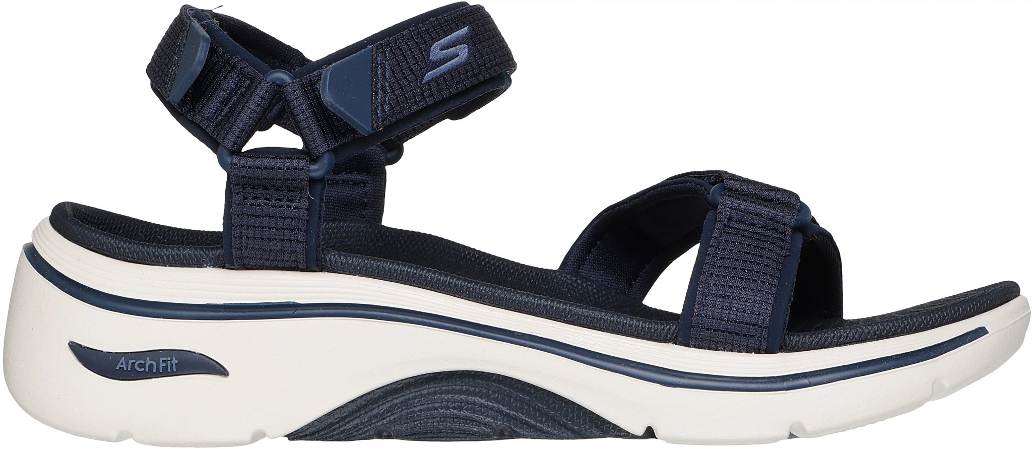 Women's Skechers Gowalk Arch Fit 2.0 Exhilarate shown in Navy (Blue)