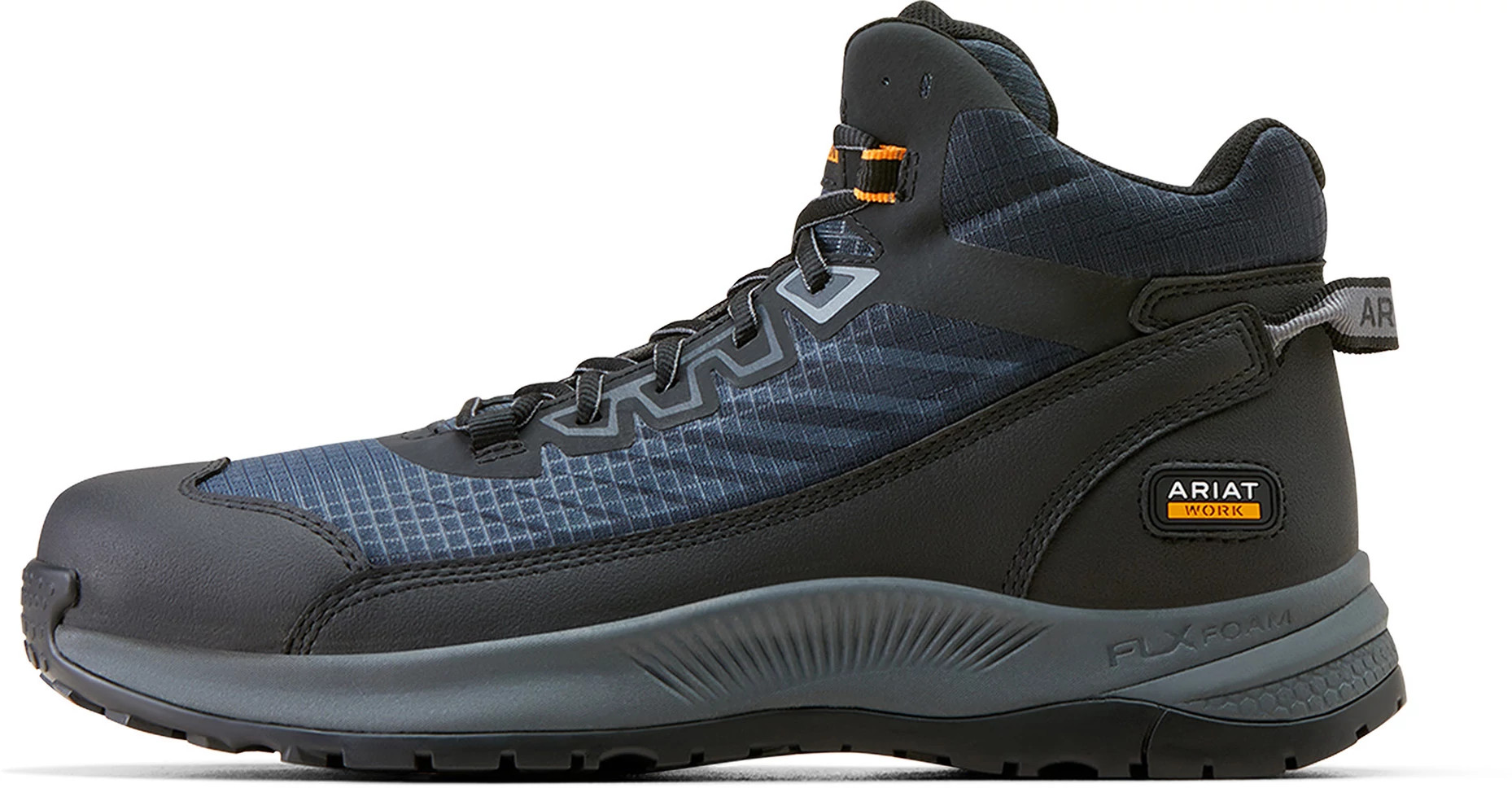 Men's Ariat Composite Toe Outpace Shift shown in Black (Multicolor)