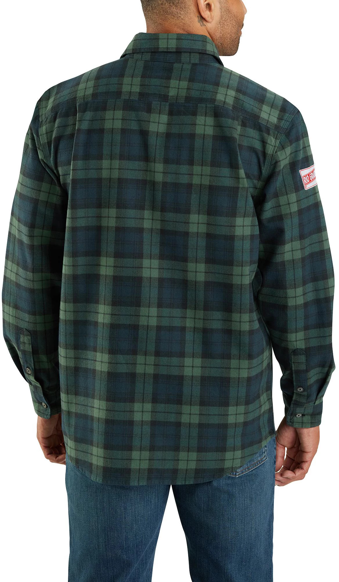 Men's Carhartt Heavyweight Flannel Plaid Shirt | Super Shoes