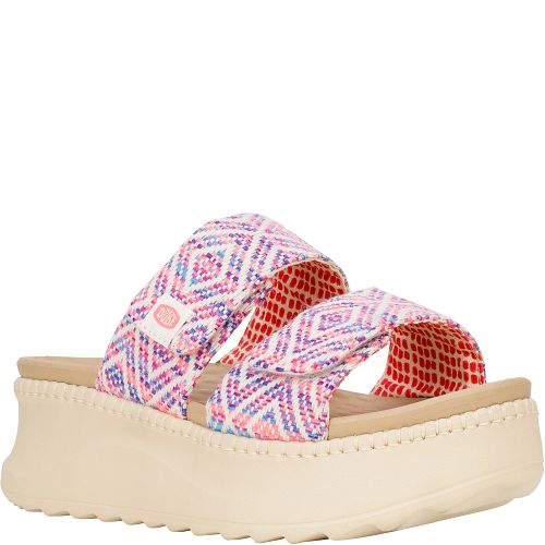 HEY DUDE Sabot donna Delray Slide Eyelet bianco | Muskè HEY DUDE Sabot donna Delray Slide Eyelet bianco | Muskè