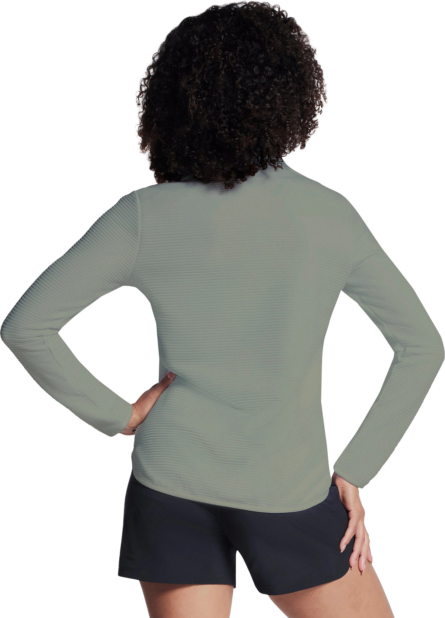 Skechers Soft Knit Ottoman 1/4 Zip | Super Shoes