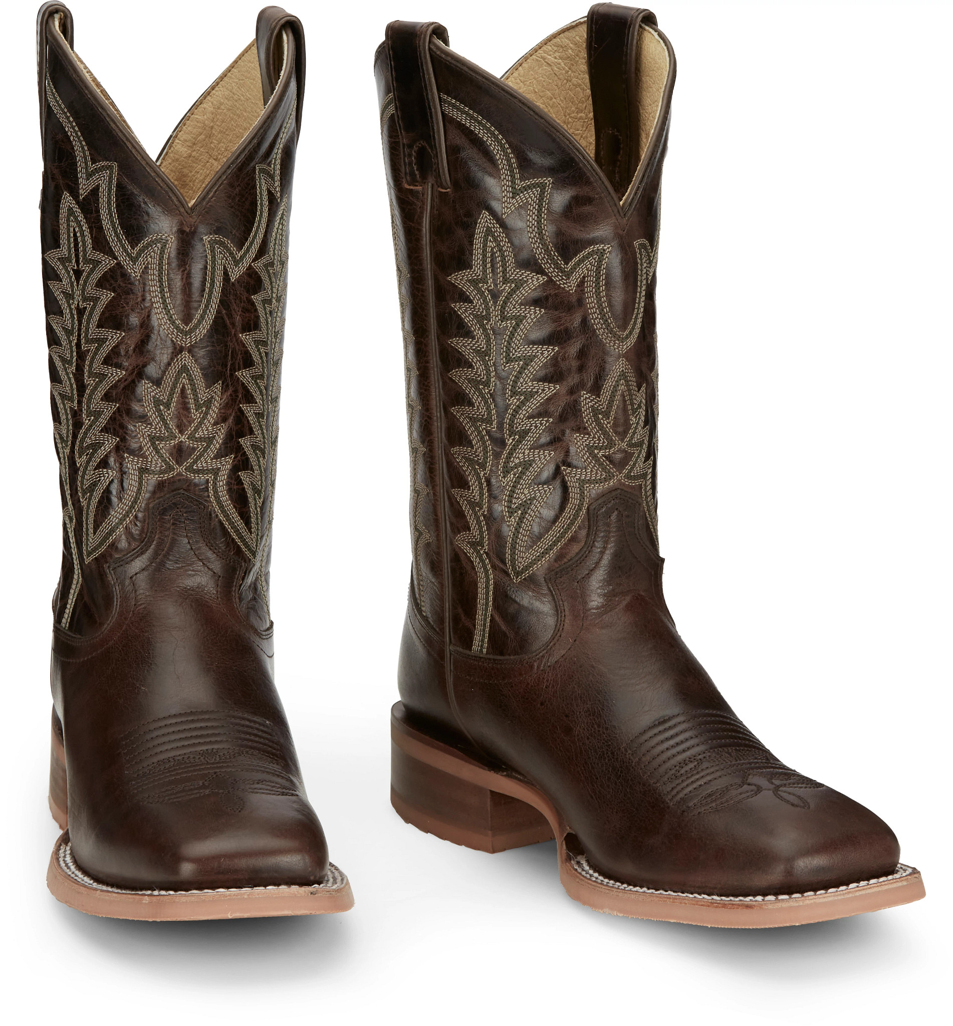 Justin men's western discount boots