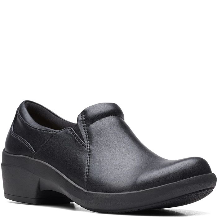 Women's Clarks Slip Resistant Talene Pace Super Shoes