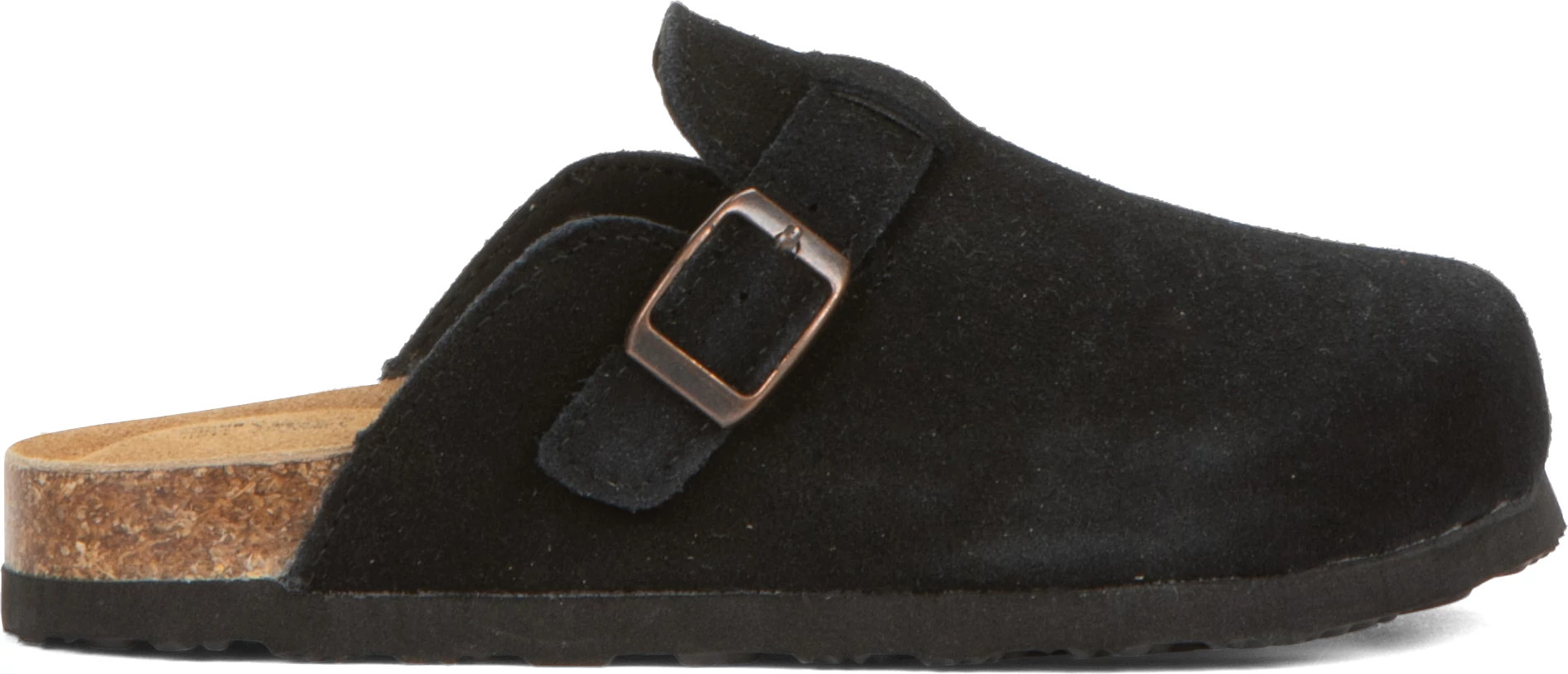 Girl's Project Cloud Belmont shown in Black Suede (Black)