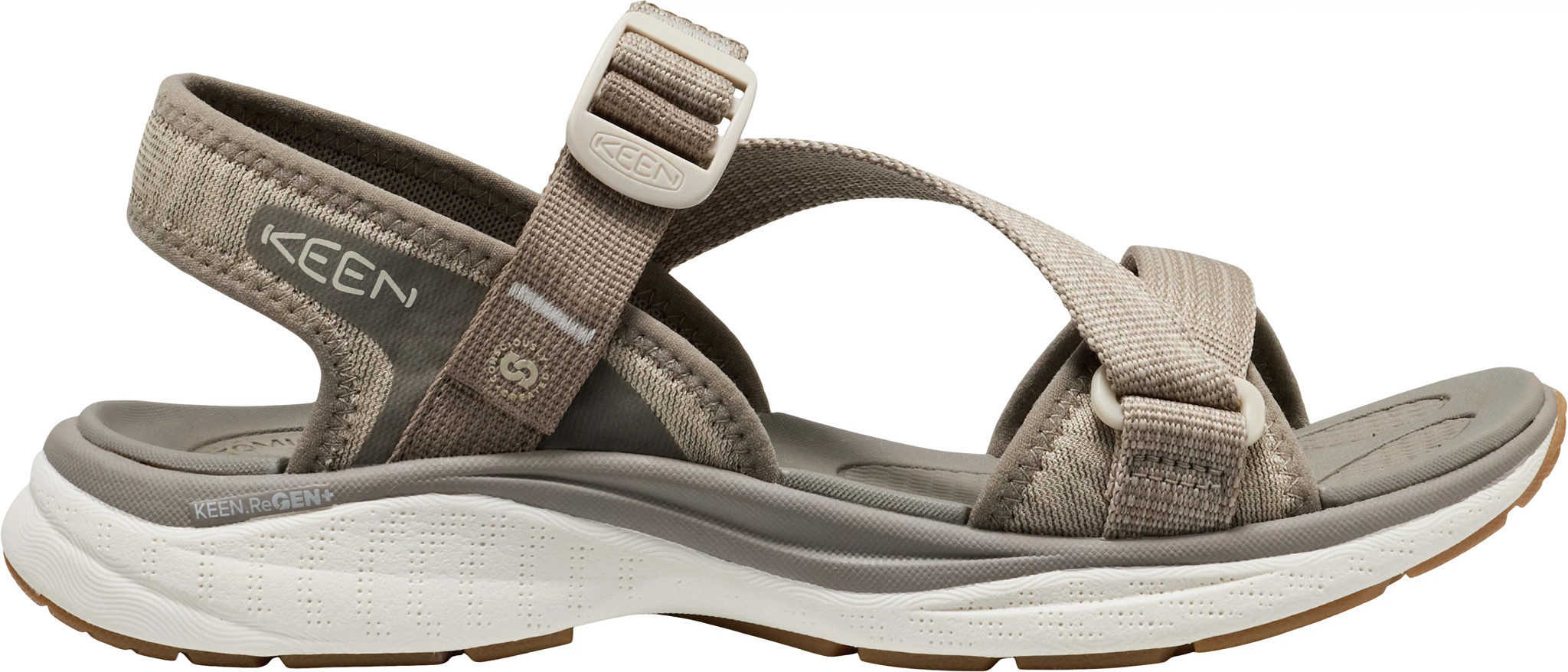 Women's Keen Leiki Ot shown in Brindle/Birch (Brown)