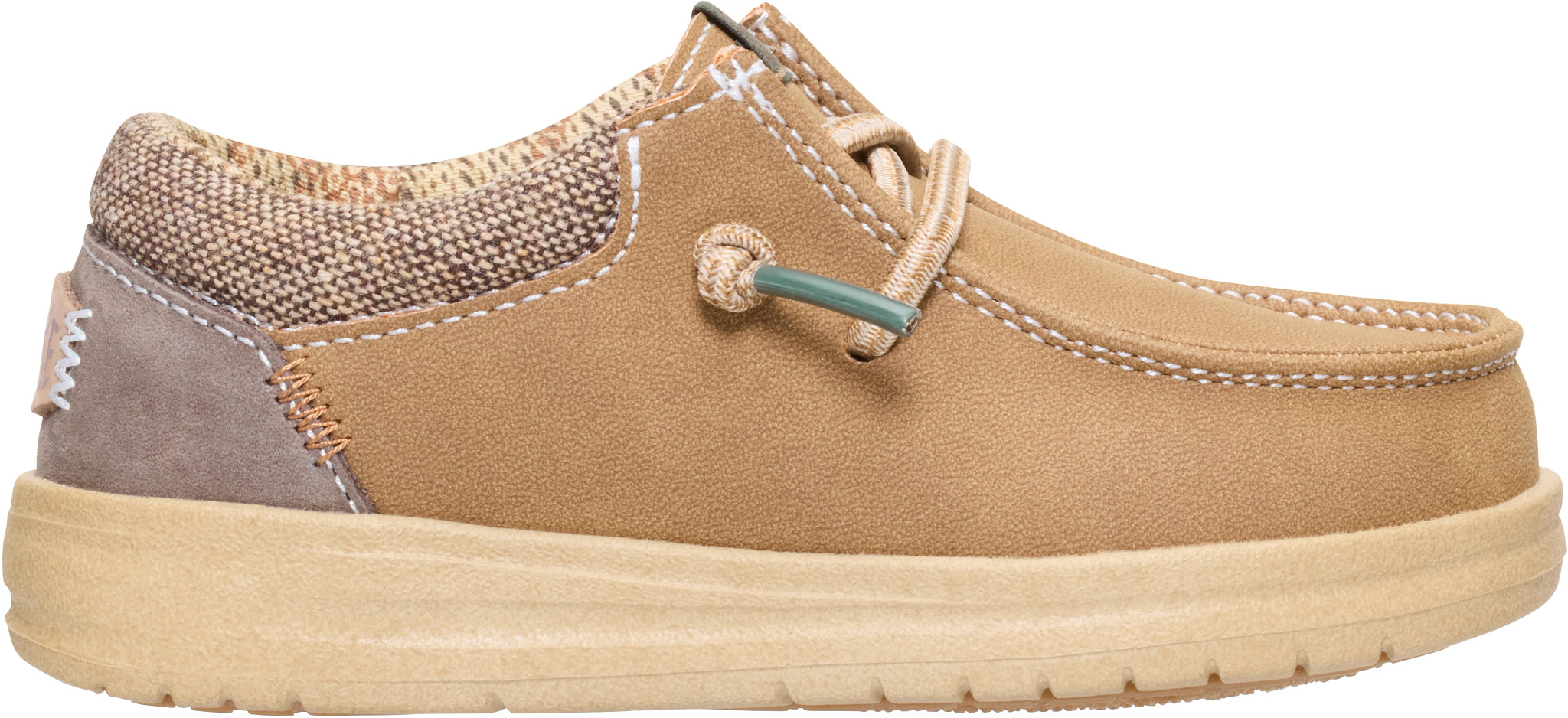 Toddler Boy's Hey Dude Paul Classic shown in Nut (Tan)