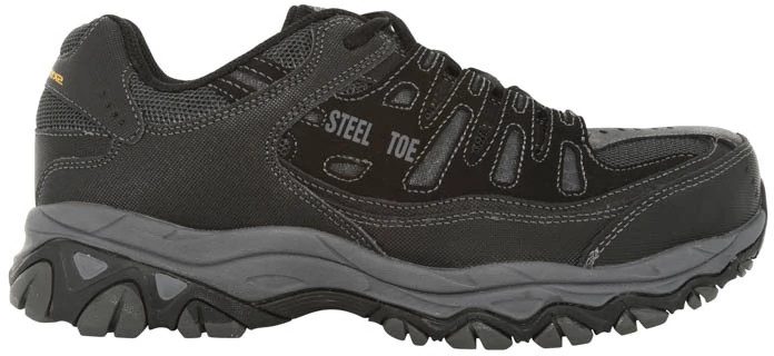 Men s Skechers Work Steel Toe Relaxed Fit Eh Crankton Super Shoes