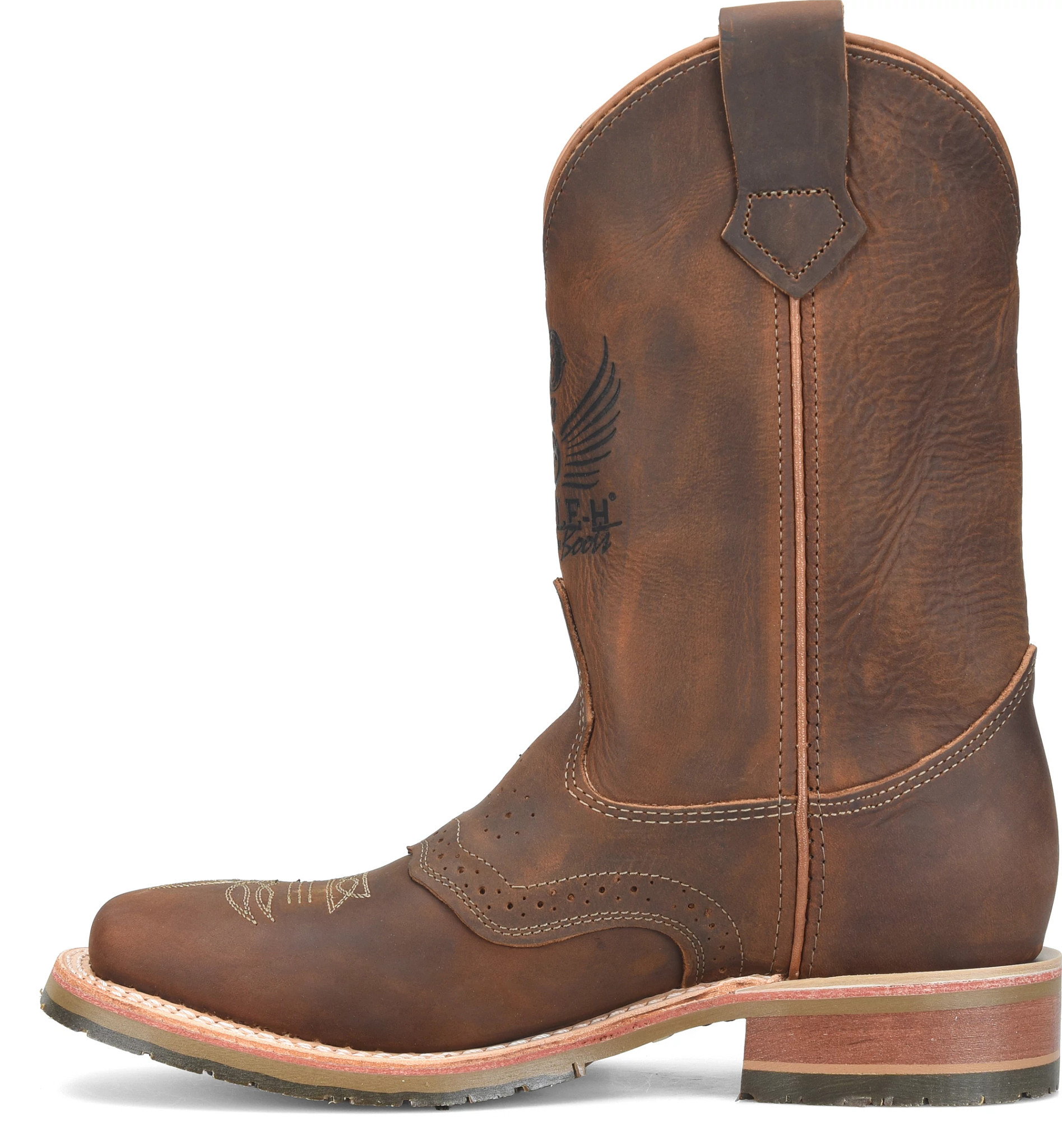 K　70s 80s Real leather イングランド製　ダブル 70th Anniversary Roper | Double-H Boots