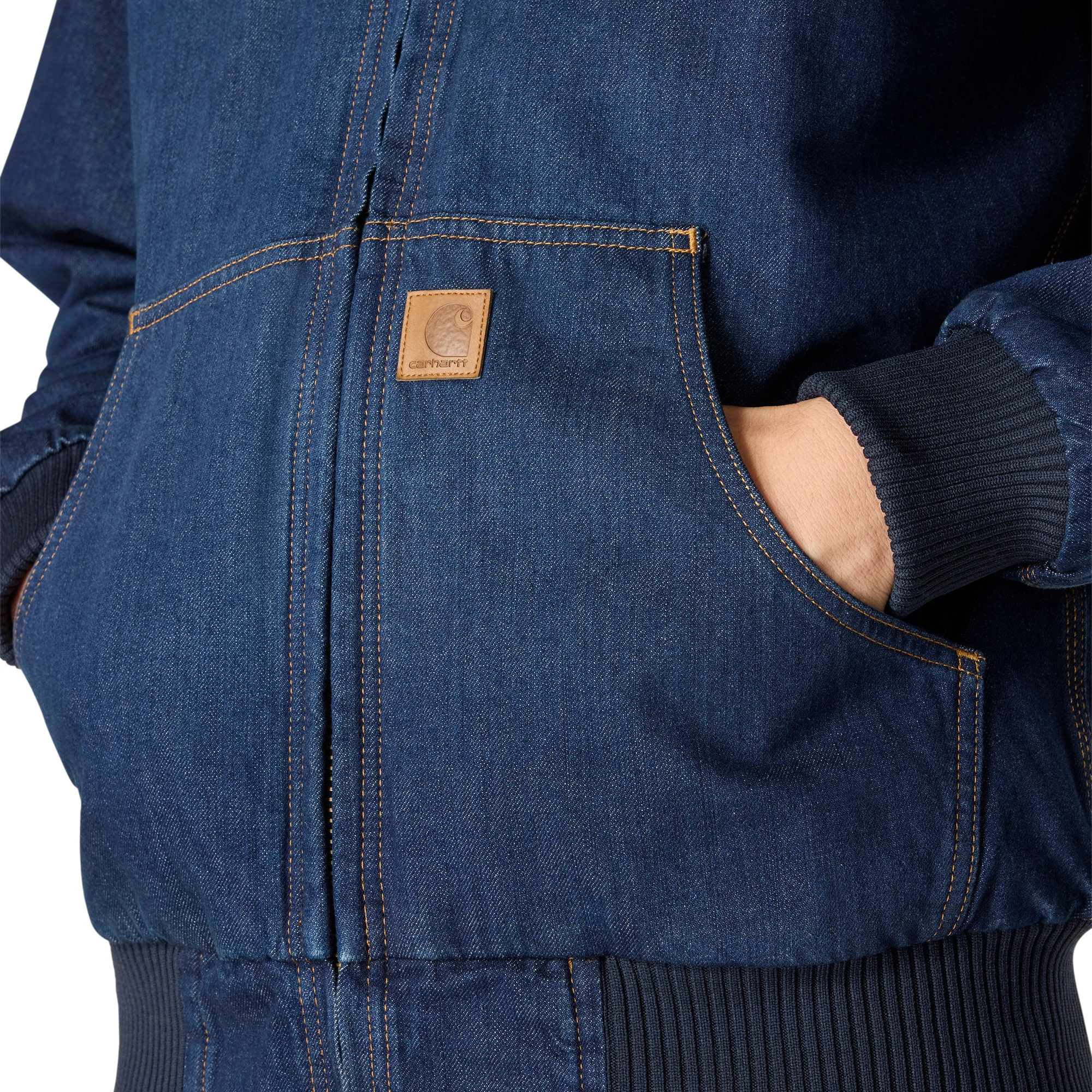 Carhartt Loose Fit Denim Active Jacket | Super Shoes