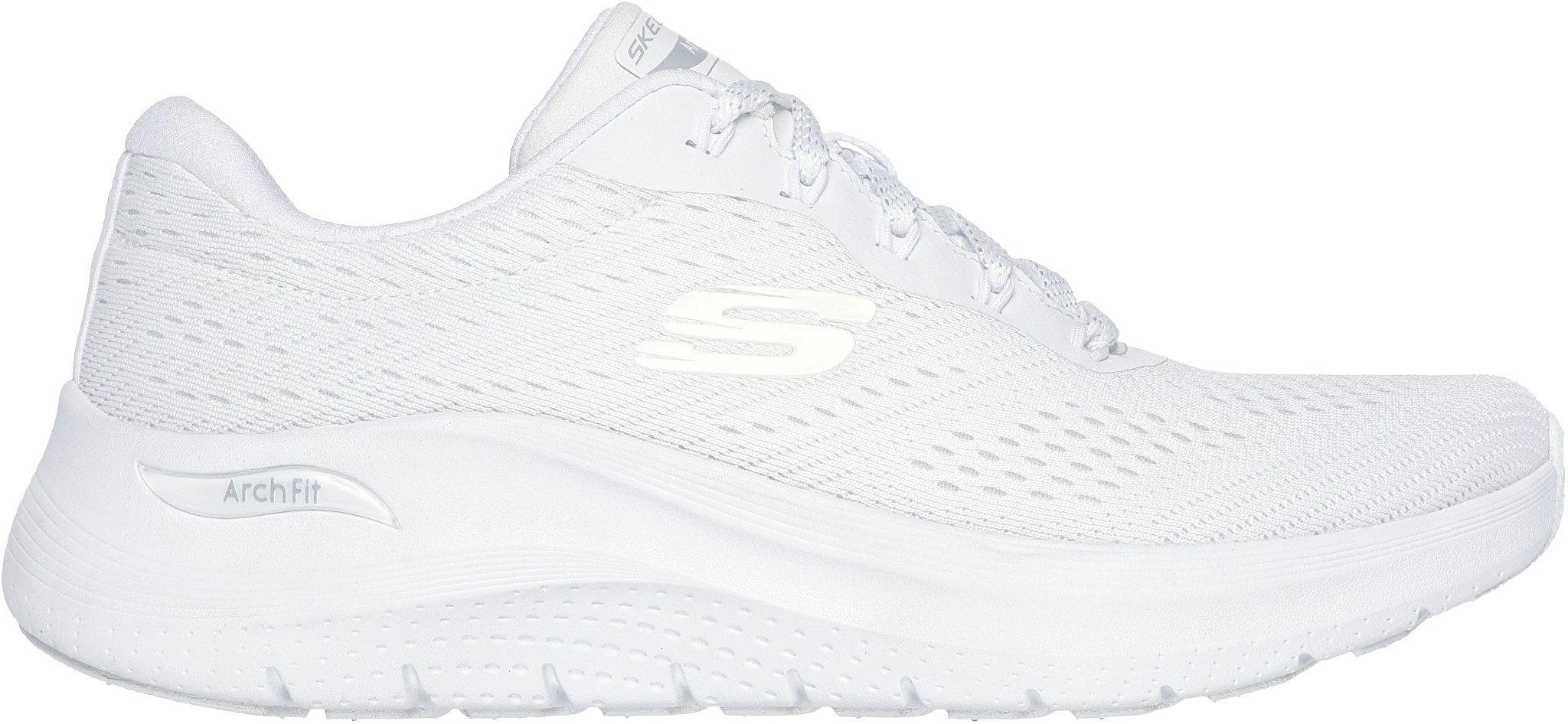 Women's Skechers Arch Fit 2.0 Big League shown in White (White)