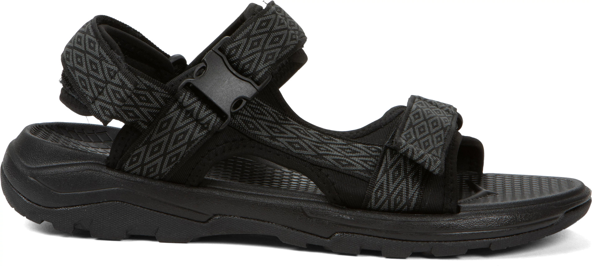 Men's Northside Lakeside Ii River Sandal shown in Black Gray (Black)