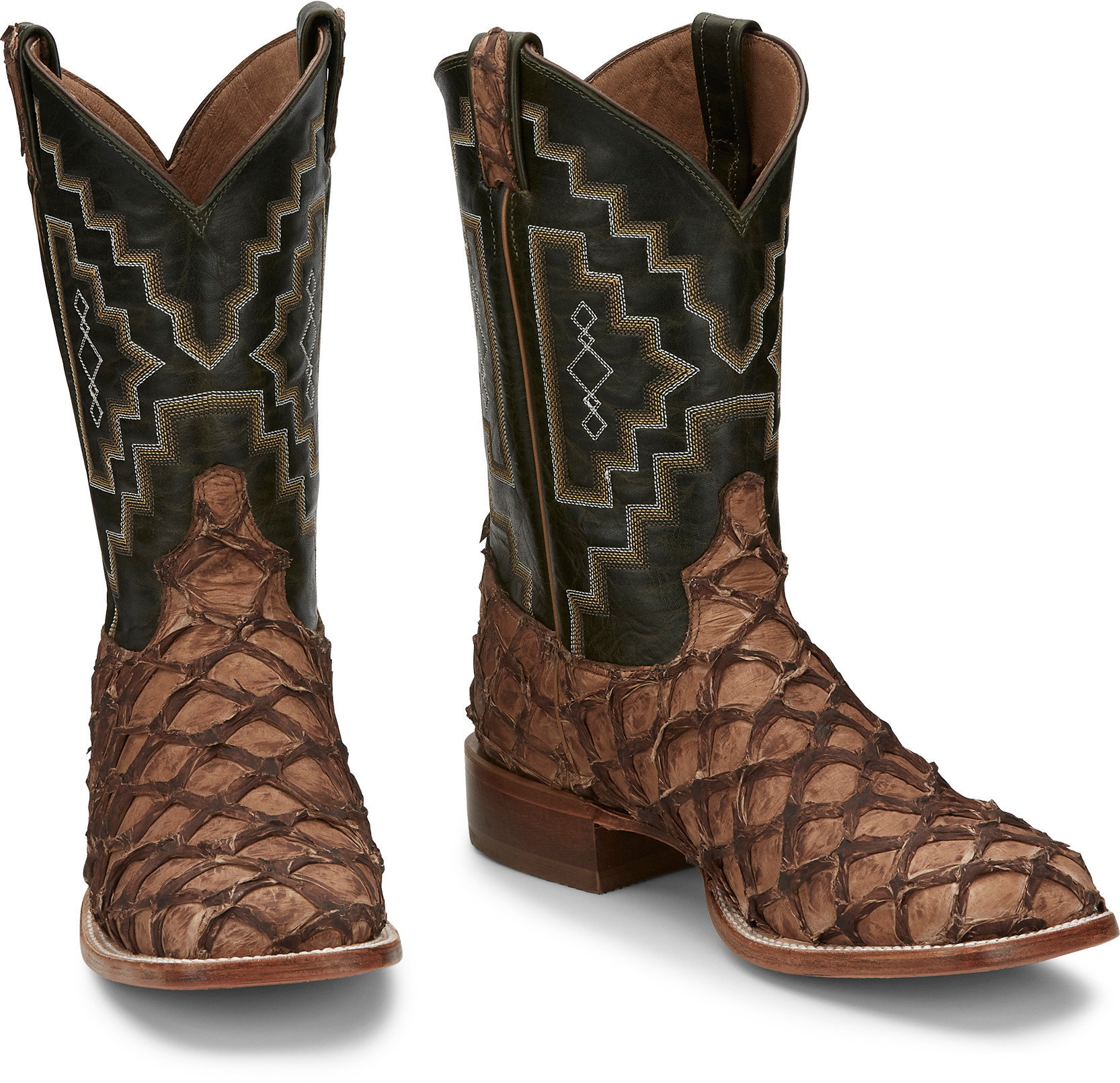 Men's pirarucu hot sale exotic boots