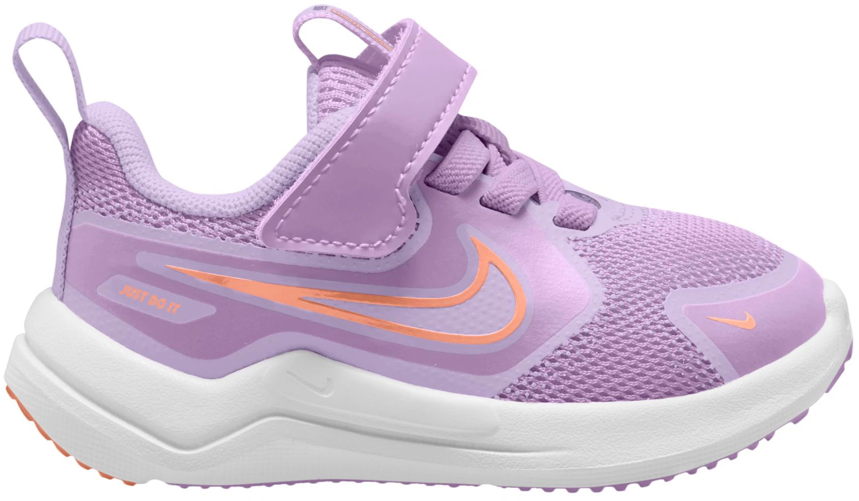 Toddler Girl's Nike Cosmic Runner shown in Violet (Purple)