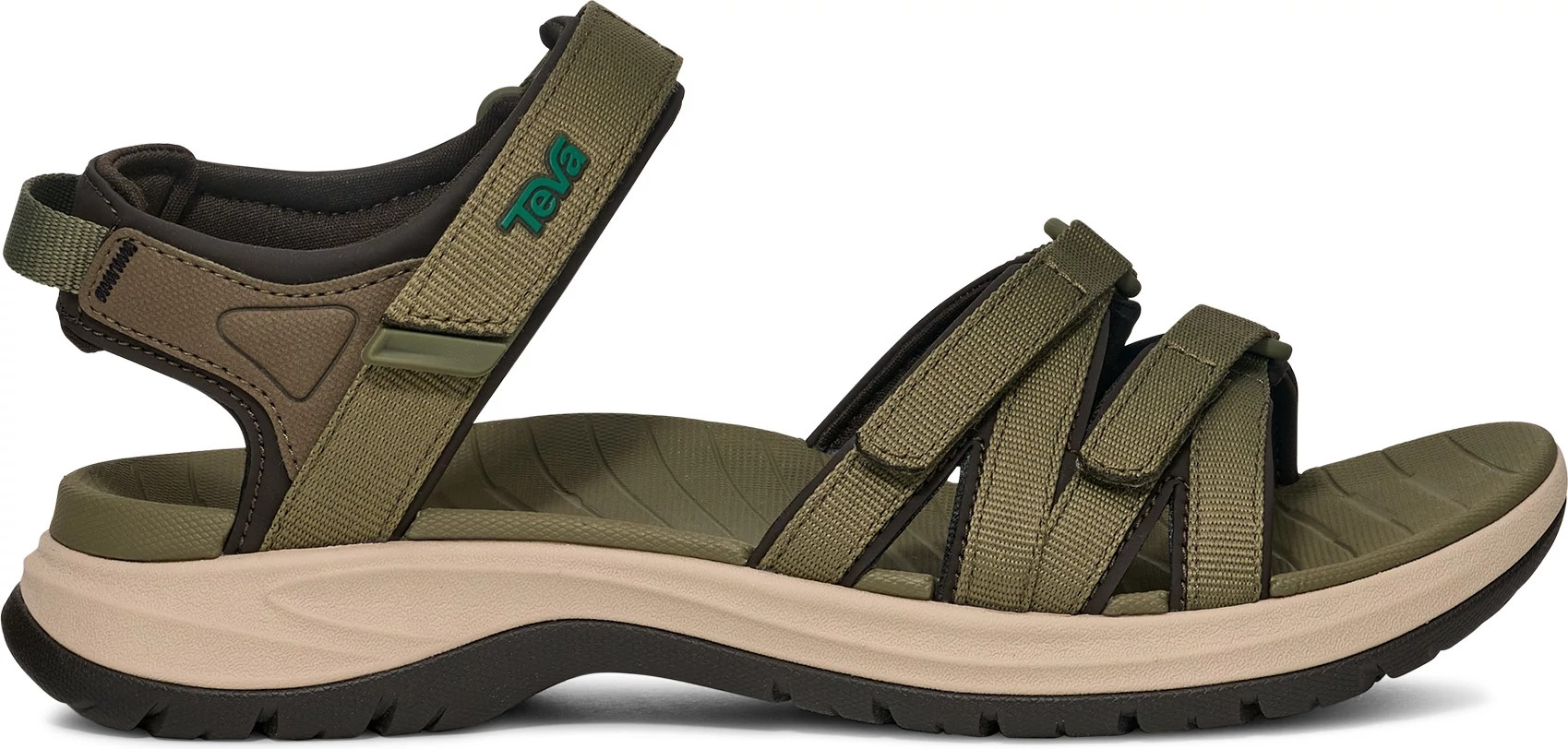 Women's Teva Tirra Sport shown in Burnt Olive (Green)