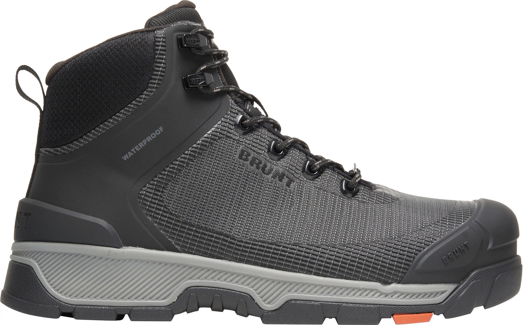 Men's Brunt Workwear Composite Toe Ryng shown in Black (Black)