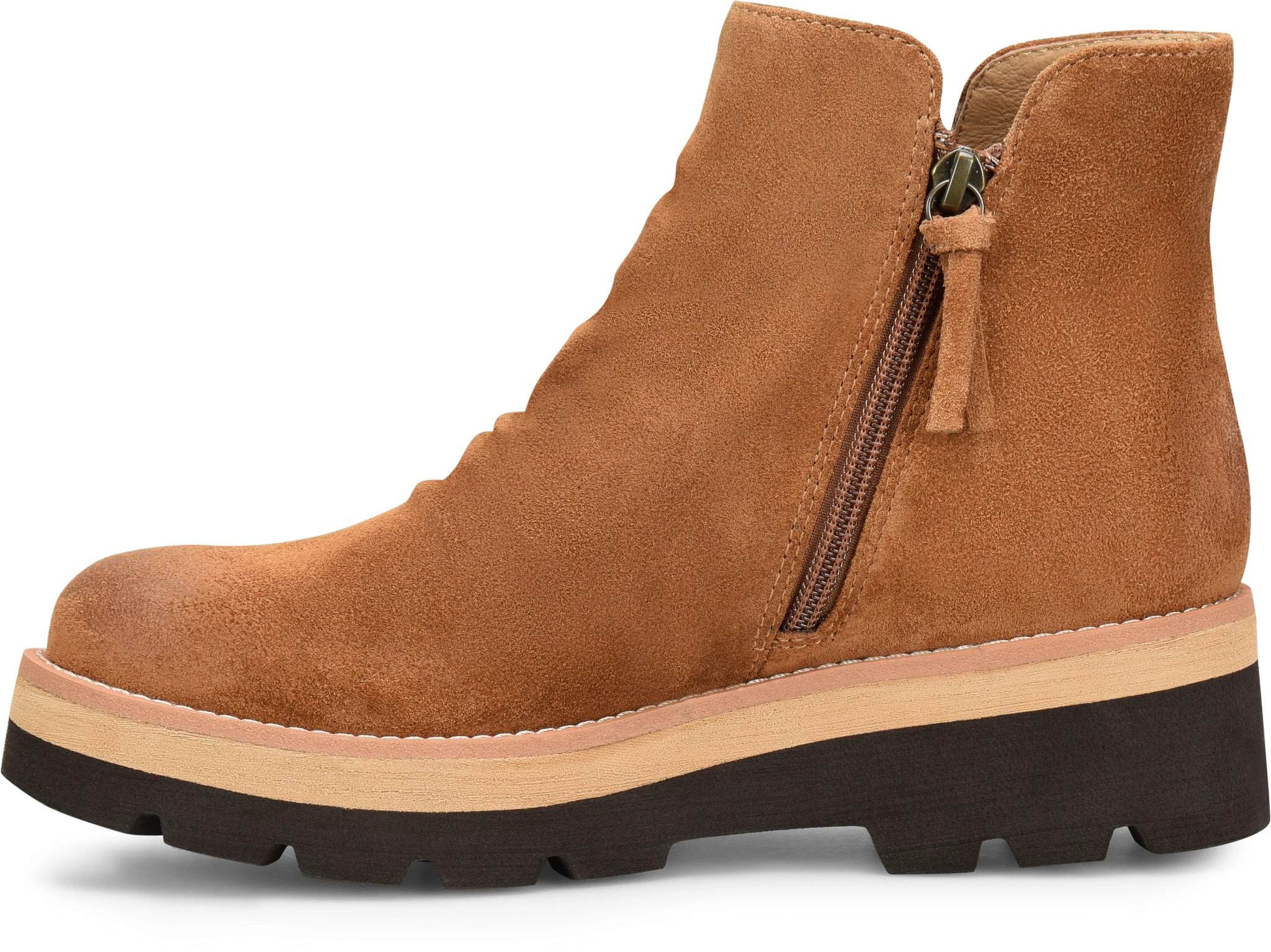 (取寄) ソフト レディース ペコラ サイド ジップ ブーツ Sofft women Pecola Side Zip Boots (For Women)  Dark Brown Pecola | Sofft Shoe