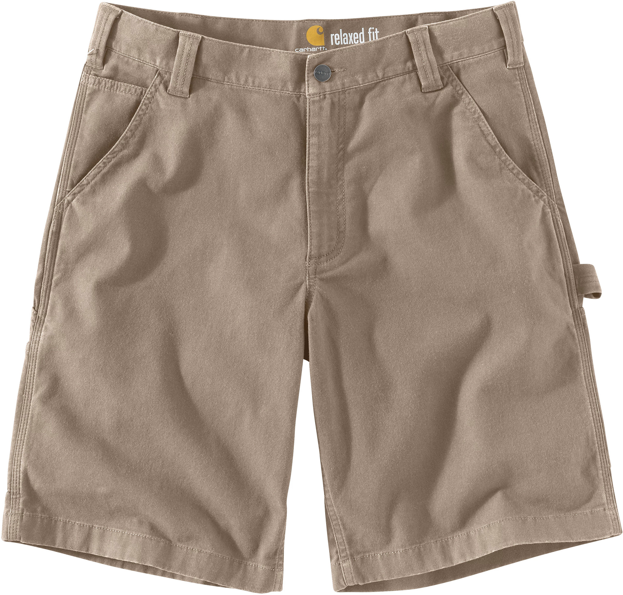 Men's Carhartt Rugged Flex-&laquo; Utility Shorts shown in Tan (Tan)