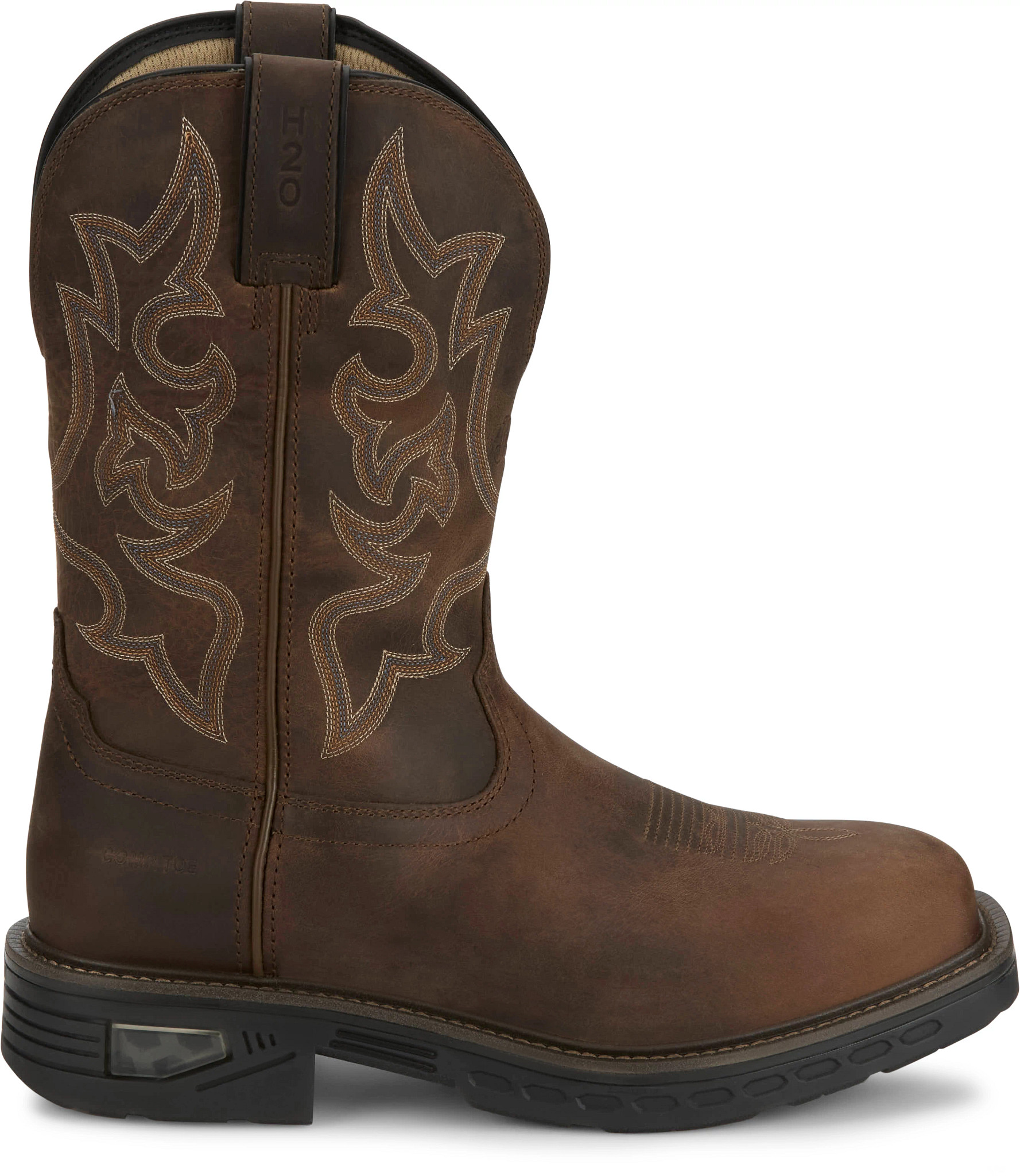 Men's Justin Boots Rigman shown in Brown (Brown)